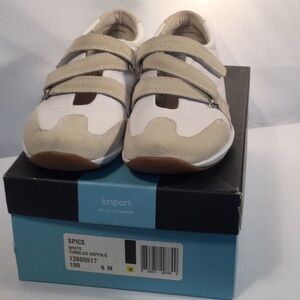 Lizsport by Liz Claiborne Women’s Tumbled Napa/Leather Shoes Spice/White Size 6M